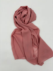 Crepe chiffon hijab